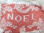 New! Usa Made Lace Christmas Tablecloth, 70 126 White, Mix & Match $5 Ship. Fixed Price $24.99.
