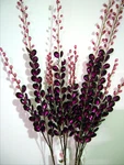 Raz Import SET/4 Purple Leaf Spray-amethyst Acrylic GEMS-32" Floral. Fixed Price $27.99.