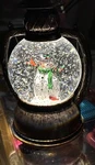 Christmas Snowman Cardinals Glitter Led Globe Lantern New 10. Fixed Price $32.97.