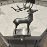 Home For The Holidays Silver Tone Reindeer Candle Holders Christmas- #3. Fixed Price $24.00.