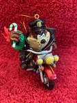 13) Vtg 1999 Looney Tunes Taz Motorcycle Christmas Ornament Trevco Vgc. Fixed Price $15.00.