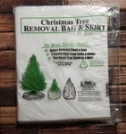 Christmas Tree Removal Bag Skirt No Needle Mess Protects Floor Easy Clean Up. Fixed Price $14.99.