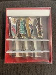 Christmas Holiday Party Cheese Spreader International Bazaar Set Of 4. Fixed Price $7.00.
