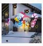 Gemmy Bluey Christmas Led Projection Light Show Swirling Storm Bright White. Fixed Price $27.99.