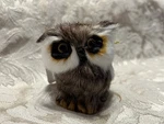 Wondershop Faux Fur Owl Woodland Animal Figurines Christmas Ornament. Fixed Price $13.45.