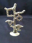 Torino Peirced Earring Stand Tree Holder Love Gold Tone Vintage. Fixed Price $8.86.