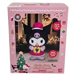 Gemmy 4.5 Ft Inflatable Lighted Hello Kitty Kuromi Santa Hat Airblown Yard Decor. Fixed Price $56.99.