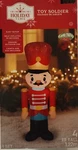 Holiday Time Christmas Toy Soldier Airblown Inflatable 4 Light Up Indoor Outdoor. Fixed Price $29.99.