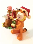 Garfield Christmas Ornament 2006 Carlton Cards Heirloom Santa Hat Turkey. Fixed Price $13.49.