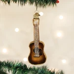 Old World Christmas Guitar Glass Musical Instrument Ornament 38010. Fixed Price $17.88.