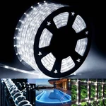 500 Led Outdoor Rope Lights, 28M/92FT Christmas Tube Waterproof Fairy .... Fixed Price $27.69.