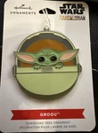 Hallmark Disney Star Wars - Grogu Baby Yoda Flat Metal Christmas Ornament, New. Fixed Price $8.98.