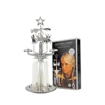 Original Swedish Christmas Chimes, Carousel 4 Candles Medium, Silver. Fixed Price $40.11.