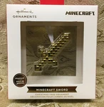 2021 Hallmark Premium Minecraft Gold Sword Chrismas Ornament New. Fixed Price $14.00.