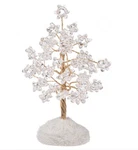 Ganz Crystal Expressions Acrylic Frosted Beaded Tree Figurine 5.25 Inches Tall. Fixed Price $25.00.