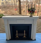 Byers Choice Caroler Accessory Fireplace Display With Candelabra New!. Fixed Price $59.95.