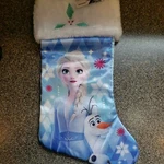 Nwt-ruz Frozen Anna Olaf Disney Plush Christmas Stocking White Fur/satin/embroi. Fixed Price $11.95.