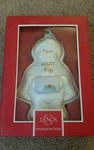 Lenox Mrs. Snowman Cookie Mold Christmas Ornament 6" Tall 840116. Fixed Price $11.95.