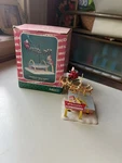 Enesco Mcdonald Ornament Heading For Happy Holidays 1992 Box. Fixed Price $14.99.