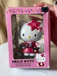 Sanrio Kurts Adler 2014 Hello Kitty Christmas Ornament Lights Glitter Star Pink. Fixed Price $16.50.