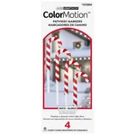 Gemmy Led Lightshow Colormotion Set Of 4 Candy Cane Pathway Markers New. Fixed Price $29.99.