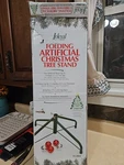 Ideal Folding Artificial Christmas Tree Stand Up To 7- Ft. (95-2864) Fs. Fixed Price $11.19.