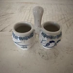 Polish Pottery Toothpick Holder 3" Ceramika Artystyczna Blue Birds. Fixed Price $30.21.