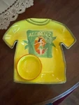 Kitschy Dennis East Aloha T-shirt Chip And Dip Set. Fixed Price $39.04.