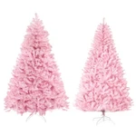 Artificial Christmas Tree Holiday Decoration With Auto Open, Pink. Fixed Price $69.99.