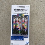 Led Lightshow Shooting Star Multicolor Gemmy 10 Icicles Christmas. Fixed Price $45.99.