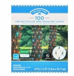 Holiday Time Christmas Led Tree Trunk Net Lights, Multicolor, 100 Count. Fixed Price $29.92.