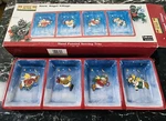 Sakura Debbie Mumm Christmas Divided Serving Tray Snowman Angel Village. Fixed Price $19.50.