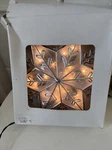 Kurt Adler 11" Clear 20 Light Snowflake Treetop Topper New In Box!. Fixed Price $34.99.