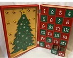 Kurt S. Adler Wooden Book Advent Countdown Calendar Table Top With Drawers!. Fixed Price $28.99.