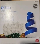 Ge 25 Ct Staybright C9 Led Christmas Light String Set - Warm White 12 Feet. Fixed Price $16.99.