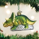 Old World Christmas - Triceratops 12498. Fixed Price $19.99.
