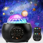 Projector Galaxy Starry Sky Night Light Ocean Party Speaker Led Lamp Remote. Fixed Price $17.98.