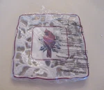 New Lenox Porcelain Winter Greetings Pierced Trivet 7.5IN Original Box Packaging. Fixed Price $27.50.