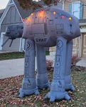 Gemmy Airblown Star Wars At-at Walker Christmas Inflatable (37523) 9 Foot Tall. Fixed Price $425.00.