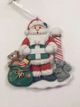 Personalized Santa Claus Christmas Tree Ornament Holiday Gift. Fixed Price $12.99.
