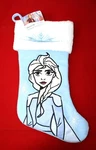 Disney Frozen Ii Elsa Christmas Stocking 17" Long Embroidered Appliqu Grupo Ruz. Fixed Price $11.95.