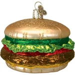 Old World Christmas Glass Blown Ornament For Tree, Cheeseburger. Fixed Price $15.54.