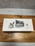 Department 56 Christmas Pudding Costermonger #58408 Vintage 1997 Set Of 3. Fixed Price $32.99.