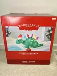 Wondershop 15" Incandescent Tinsel Dinosaur W/ Santa Hat Christmas Yard Decor. Fixed Price $119.97.