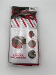 Whitmor Christmas Wreath & Garland Storage Bag 30" X 8" Clear Top Zippered. Fixed Price $17.99.