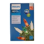 Philips 60 Mini Lights Red Green Warm White Indoor Outdoor. Fixed Price $15.99.