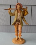 Fontanini Depose 7 1/2" Scale Nativity Figurine #315 Reuben Shepherd 1983. Fixed Price $20.00.