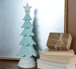 White Icing Fancy Snowy Gingerbread Lace Tree Valerie 18" Blue H427154. Fixed Price $49.99.