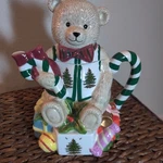 Spode Christmas Tree Teddy Bear Teapot Hand Painted Holiday Decor With Box. Fixed Price $34.95.