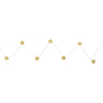 Northlight 10CT White Led Mini Gold Star Christmas Fairy Lights 5.25FT Tree Deco. Fixed Price $14.94.